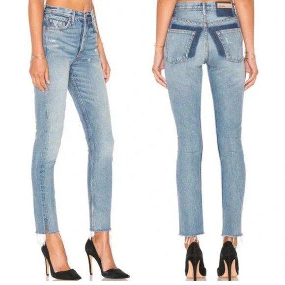 GRLFRND Denim - GRLFRND | Karolina Without Love High Rise Jeans